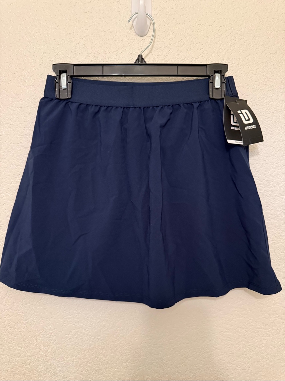 Ideology Navy Blue Mini Skirt